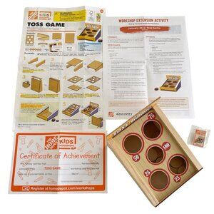 The Home Depot Kids Workshops Toss Game